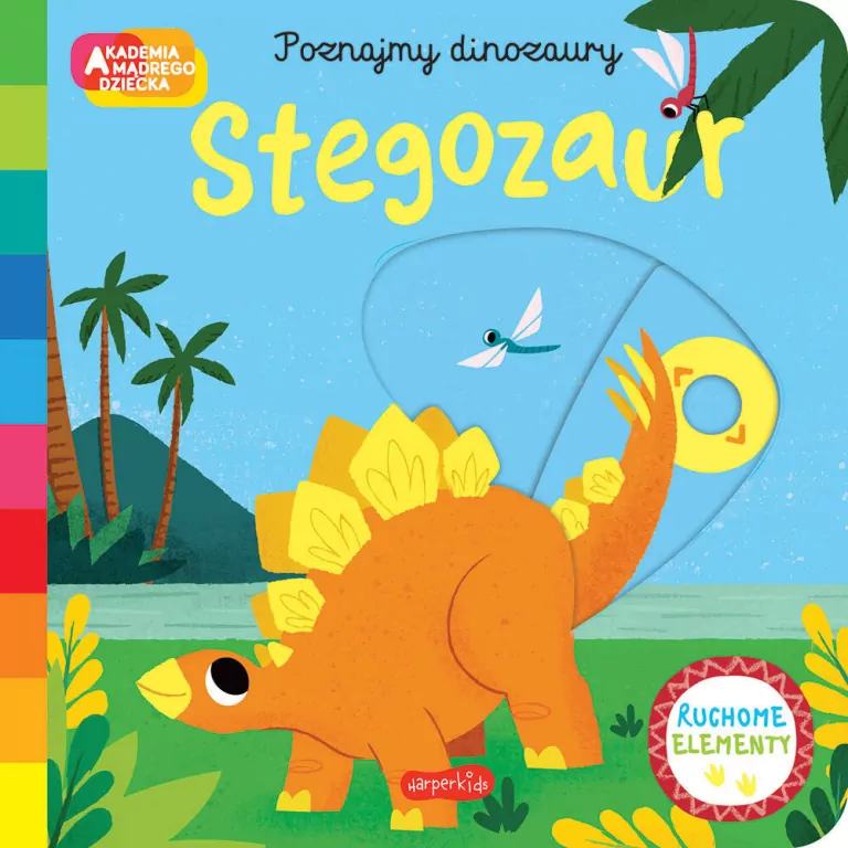 Stegozaur. Poznajmy dinozaury. Akademia Mądrego Dziecka - tantis.pl