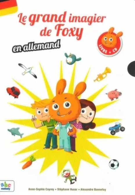Grand imagier de Foxy en allemand książka + CD - tantis.pl
