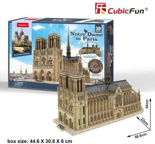 Puzzle 3D 293. Notre Dame de Paris - tantis.pl