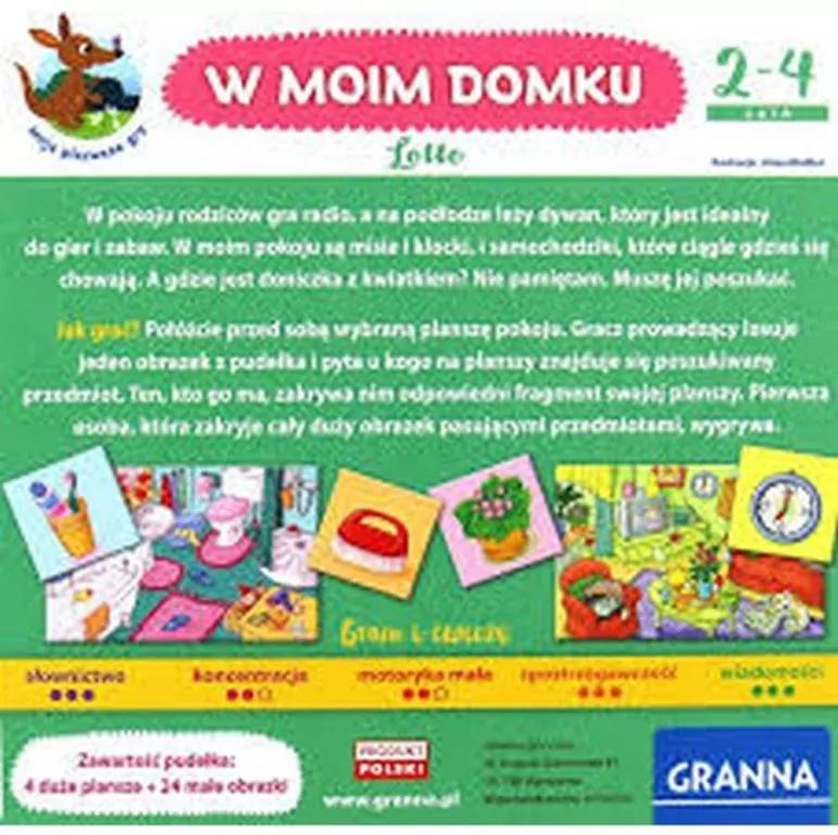 W moim domu. Moje pierwsze gry. Lotto - tantis.pl