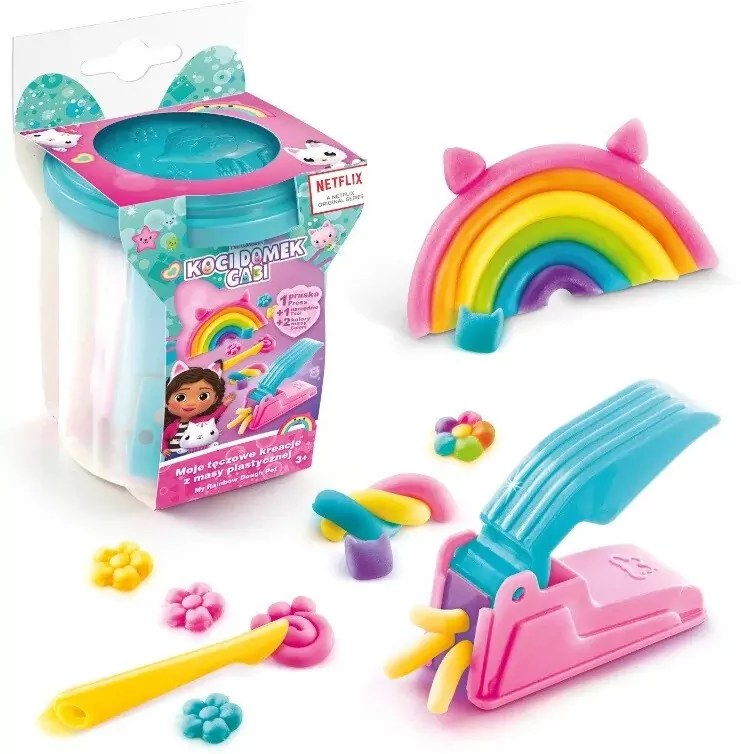 Koci Domek Gabi. Moje tęczowe kreacje - turkusowy - tantis.pl