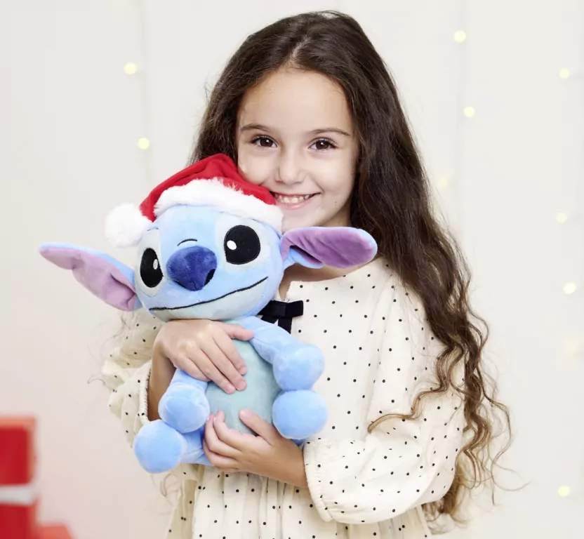 Disney Stitch Mikołaj 25cm - tantis.pl