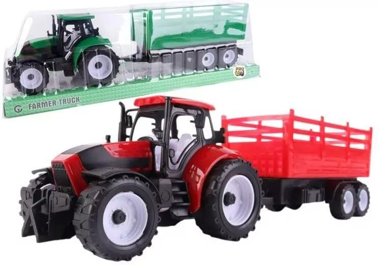 Traktor z przyczepą burtową mix - tantis.pl