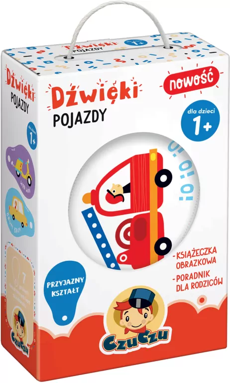 CzuCzu. Pojazdy. Dźwięki - tantis.pl