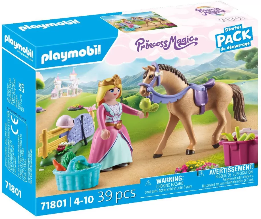 Playmobil Księżniczka z koniem 71801 - tantis.pl