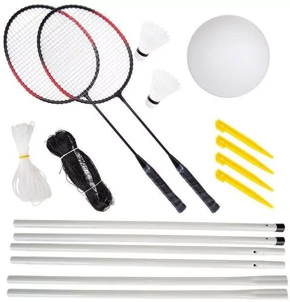 Zestaw do badmintona i siatkówki 6w1 - tantis.pl