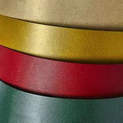 Papier ozdobny (wizytówkowy) Galeria Papieru iceland złoty A4 220g