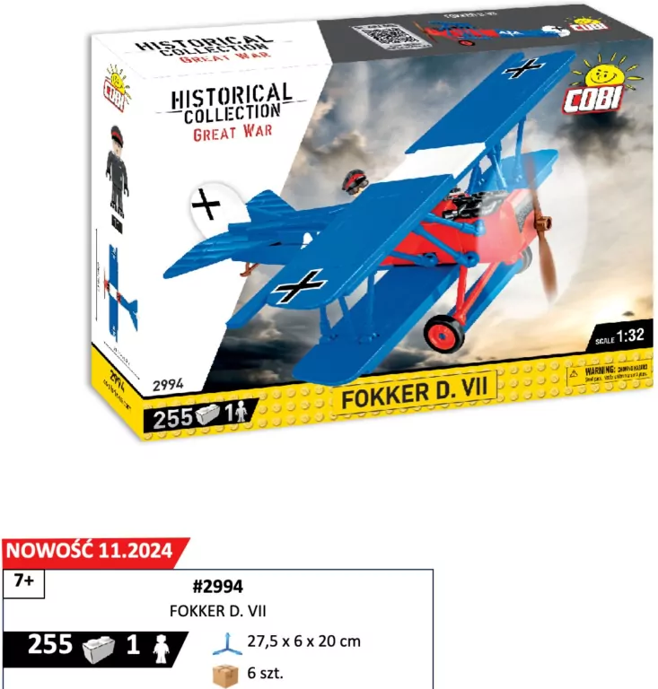 Historical Collection Fokker D. VII - tantis.pl
