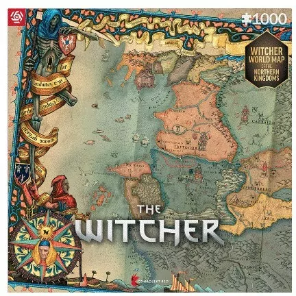 Puzzle 1000. Wiedźmin: The Nothern Kingdoms - tantis.pl