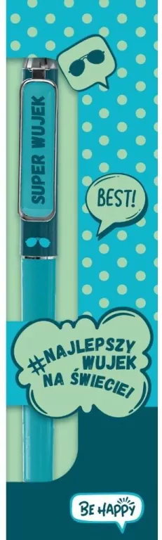 Długopis Pop Art - Super Wujek - tantis.pl