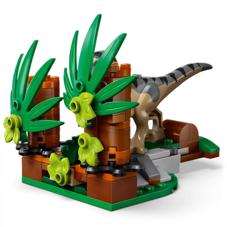 LEGO® Jurassic World. Ucieczka terenówką przed raptorem 76972 - tantis.pl