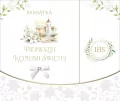 Pamiątka Pierwszej Komunii Świętej. Książeczka A4. Tryptyk - tantis.pl