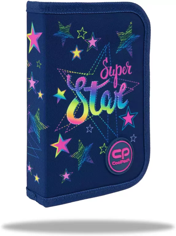 Piórnik jednoklapkowy bez wyposażenia Coolpack Clipper Stars - tantis.pl