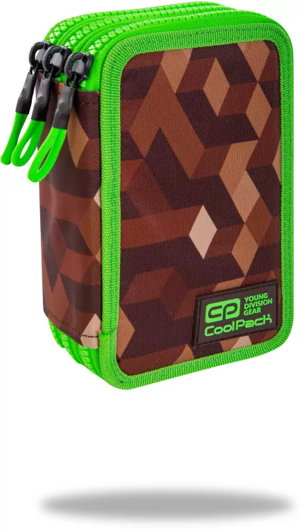 Piórnik potrójny z wyposażeniem. Jumper 3. City Jungle CoolPack - tantis.pl