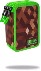 Piórnik potrójny z wyposażeniem. Jumper 3. City Jungle CoolPack