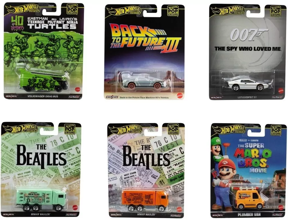 Hot Wheels Pojazd Pop Cultur mix - tantis.pl