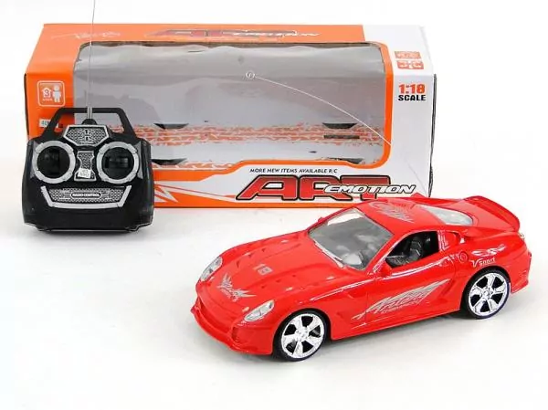 Auto sportowe R/C 4 funkcje 1:18 - tantis.pl