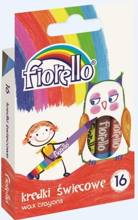 Kredki świecowe 16 kolorów - tantis.pl