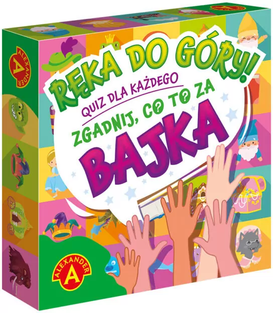 Ręka do góry! Quiz dla każdego. Zgadnij co to za Bajka - tantis.pl