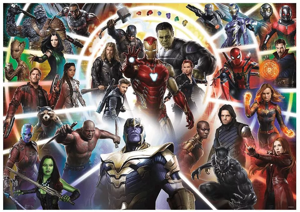 Puzzle 1000. Avengers. Koniec gry - tantis.pl