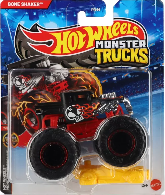 Hot Wheels. Monster Trucks Pojazd 1:64 - tantis.pl