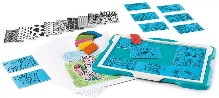 Tablica Textur'Art. Creativ. Odrysowywanie/teksturowanie - tantis.pl