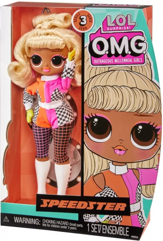 LOL Surprise OMG HoS Doll S3 - Speedster (3szt) - tantis.pl