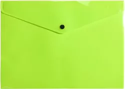 Teczka koperta A4 PP neon żółta