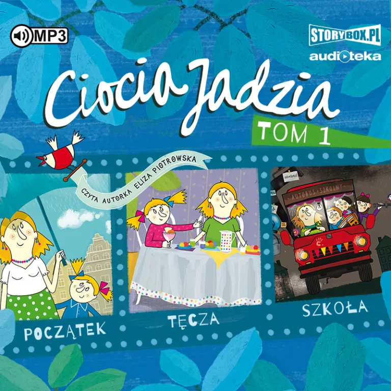 Początek. Tęcza. Szkoła. Ciocia Jadzia. Tom 1. CD. Audiobook - tantis.pl