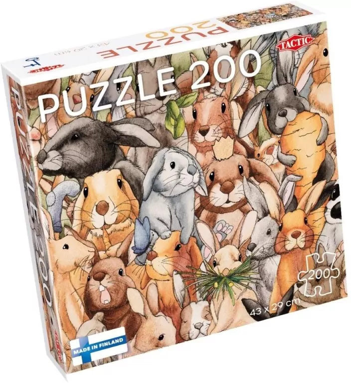 Puzzle 200 Bunnies - tantis.pl