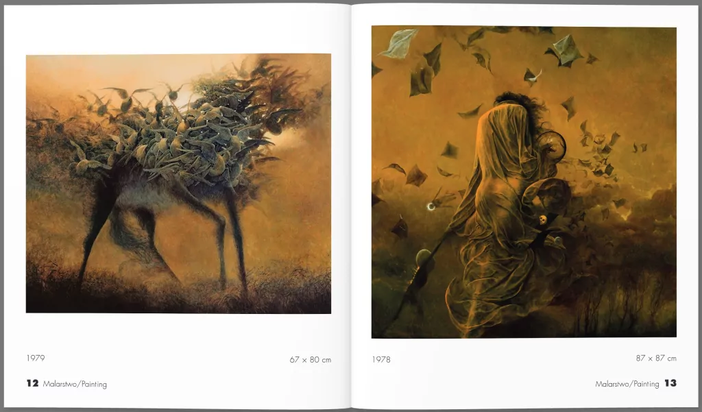 Beksiński 4. Miniatura albumu - tantis.pl