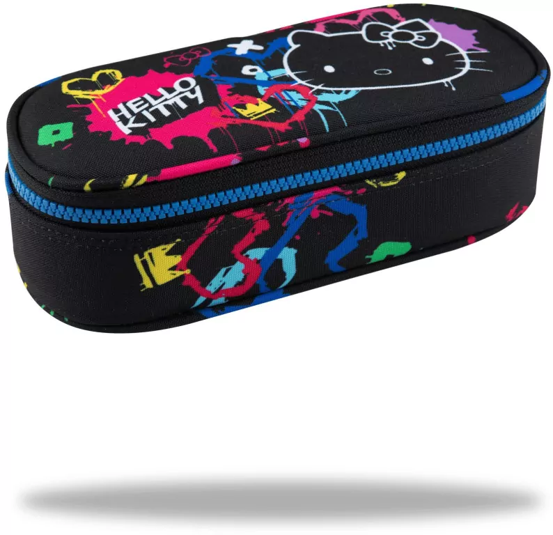 Piórnik Hello Kitty Campus Black Neon - tantis.pl