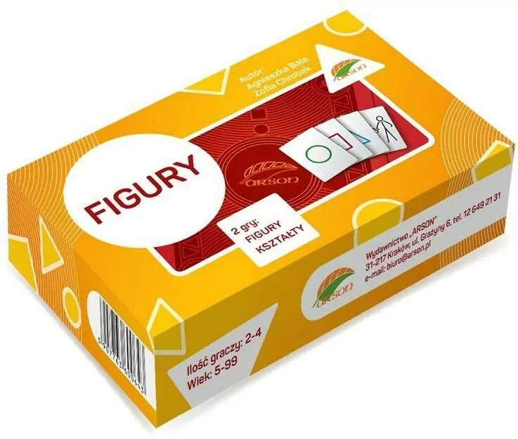 Karty edukacyjne - Figury - tantis.pl