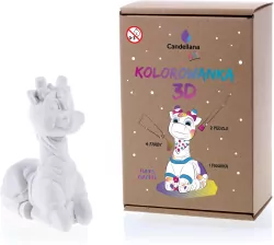 Figurka do pomalowania. Funny Giraffe