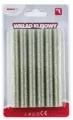 Wkład klejowy brokatowy srebrny 11mmx10cm - tantis.pl