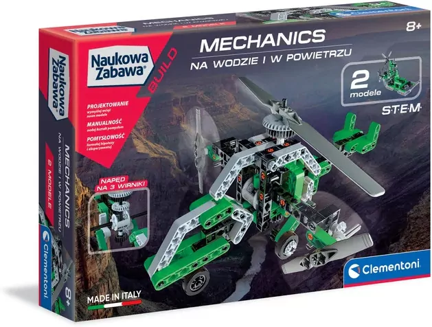 Na wodzie i w powietrzu. Laboratorium mechaniki. Naukowa Zabawa. 60953 - tantis.pl