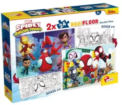 Puzzle 2x24 podłogowe. Spidey