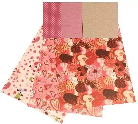 Karton obustronny 300g 24x34cm 3 ark MIX - tantis.pl