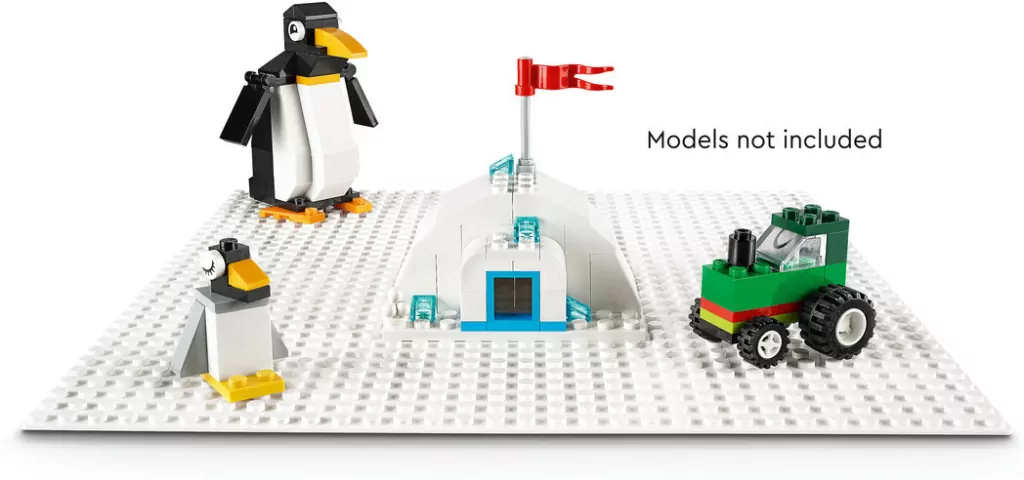 LEGO® Classic. Biała płytka konstrukcyjna. 11026 - tantis.pl