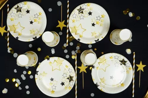 Talerze papierowe Celebrate! 8 sztuk - tantis.pl