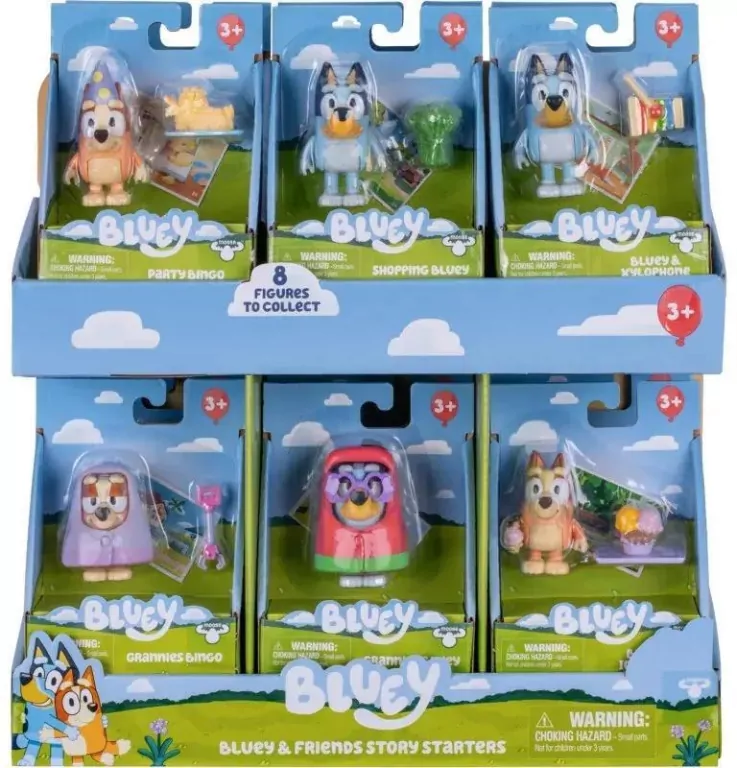 Bluey. Figurka z akcesoriami MIX - tantis.pl