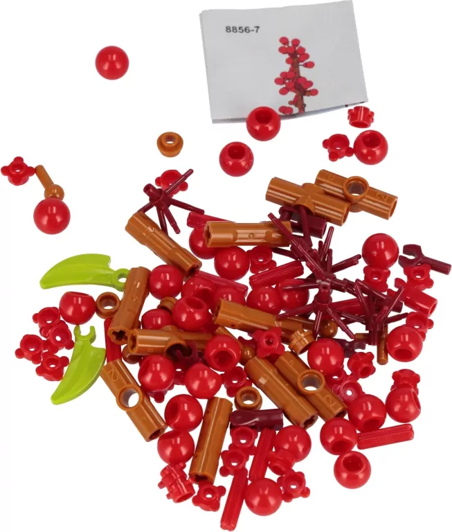 KLOCKI KONSTR KWIATY 7X16X5 MIX MC DISP 12/288 , - tantis.pl