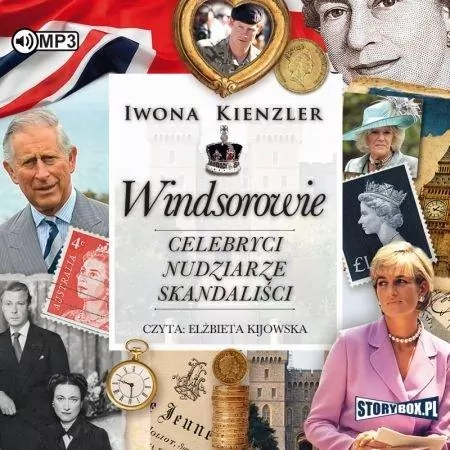 Windsorowie. Celebryci, nudziarze, skandaliści CD. Audiobook - tantis.pl