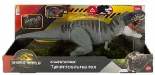 Jurassic World T-rex Dinozaur z funkcją - tantis.pl