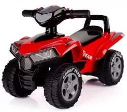 Jeździk quad dziecięcy z dźwiękiem czerwony