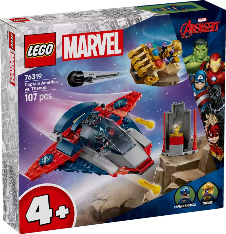 LEGO® Kapitan Ameryka kontra Thanos 76319 - tantis.pl
