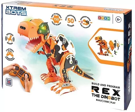 XTREM BOTS RC Robot Rex Dino Bot XT3803086 30860 - tantis.pl