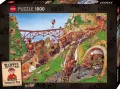Puzzle 1000 Wanted!-Fred, Loup - tantis.pl