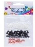 Koraliki do nawlekania 12g, 3 kolory - tantis.pl