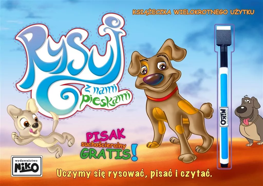 Rysuj z nami pieskami - tantis.pl